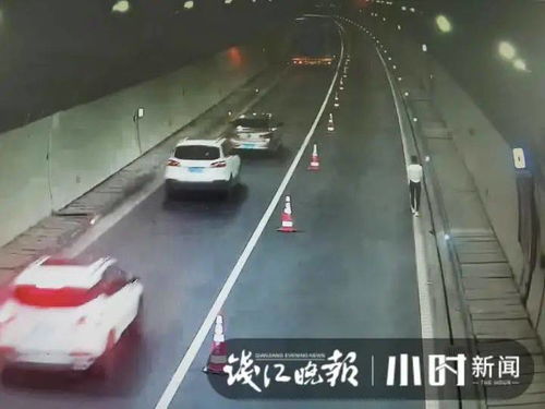 不要命了 高速行车途中,男友突然将女友抛下车