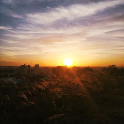 榆林城墙上看夕阳