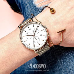 配饰狂 腕表叠搭手链这么时髦,果然女人买表不是为了看时间呦 