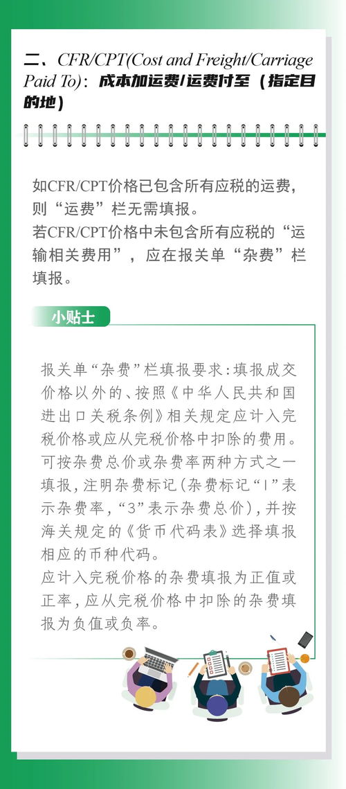 不同成交方式该如何填报运费保费杂费