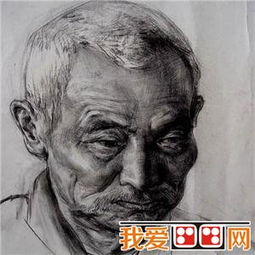 素描头像技法 如何更好的掌握头发素描