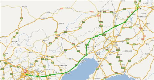 长春到北京开车怎么走 具体路线图 过路费 多长时间 路况