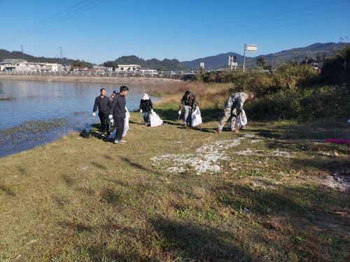 创建美丽河湖,马关水务 全员出击