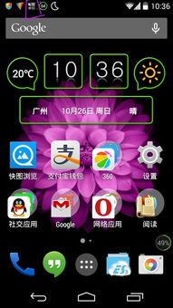 Nexus5通知栏出现不明图标 