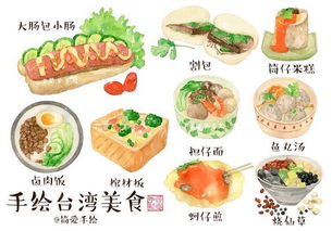 台湾美食卡通图片 信息阅读欣赏 信息村 K0w0m Com