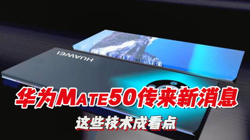 华为Mate50传来新消息 首发鸿蒙3.0系统,麒麟9000芯片却没了 