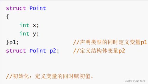 c语言结构体可以整体赋值吗(在c语言中实型变量分为两种类型)