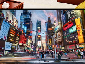 纽约时代广场电视背景墙