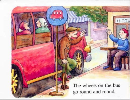 100本英文绘本学习002 The Wheels On The Bus