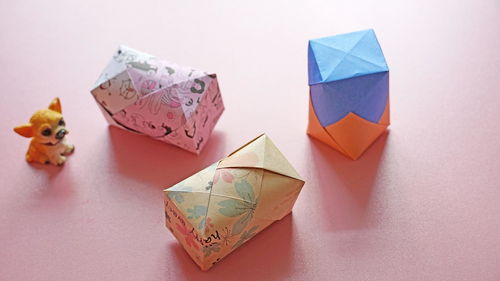 简单的折纸小盲盒,材料只要2张纸,几分钟学会 