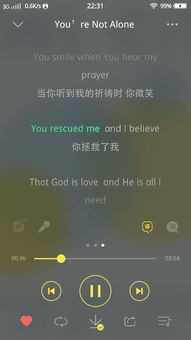 求you re not alone英文歌曲的铃声 