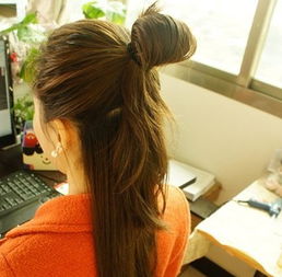 2012年最新蝴蝶结发型 韩式公主头半扎发打造唯美范