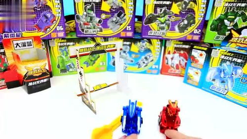 极速跳跃战士玩具变形 爆裂飞车玩具 儿童益智玩具 