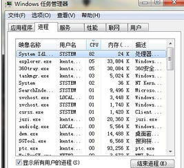 电脑CPU使用率隔短时间就会到60%然后好了 再过会又到50--60% 怎么个情况...