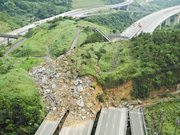 台湾高速路山崩现场直击 图集 