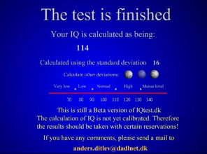 国际iq标准测试,智商测试的闹剧