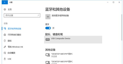 蓝牙win10端口设置