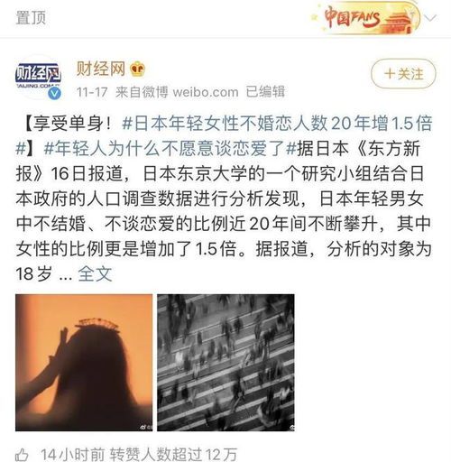 中国单身成年人达2.4亿 现在年轻人为什么不结婚了