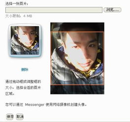 为什么MSN在编辑个人资料的头像和聊天中的头像不一样 