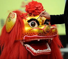 云南通海举办国际龙狮邀请赛 嘉宾为舞狮点睛 