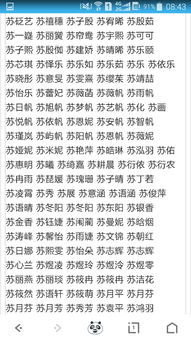 姓苏的女孩子取什么名字 