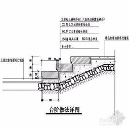 砖砌台阶做法 