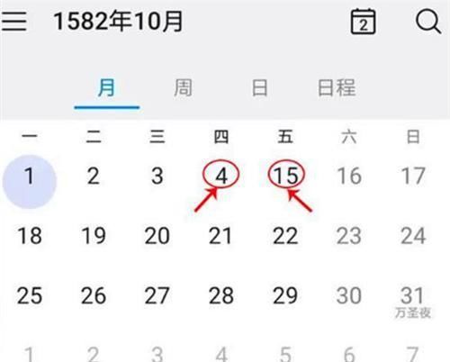 是时光倒流还是历史被掩盖 1582年10月为何少了10天,发生了什么