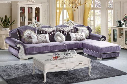 紫色沙发配什么颜色窗帘好 