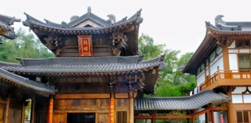 浙江这座土豪寺庙,冬有地热夏有空调,屋顶还挂着许多黄金制品