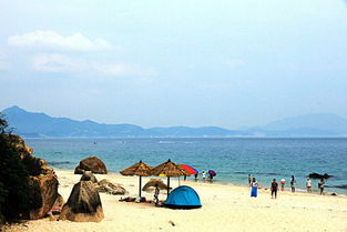 深圳东部最清爽的海滩 背仔角海滩