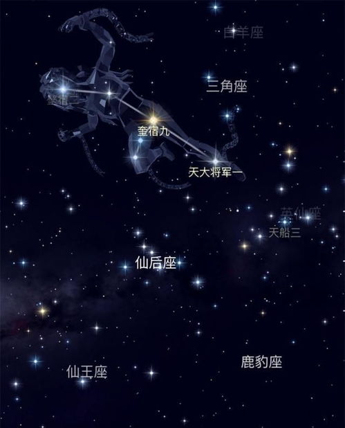 如何找到仙女座和仙女座星系