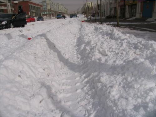 百年罕见 暴雪来了 大雪封门