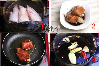 酱猪蹄子 酱猪蹄子的做法,怎么做,如何做 京菜做法视频图解大全 