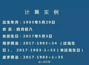 过完年你多大了 教你虚岁 实岁的正确计算方法 