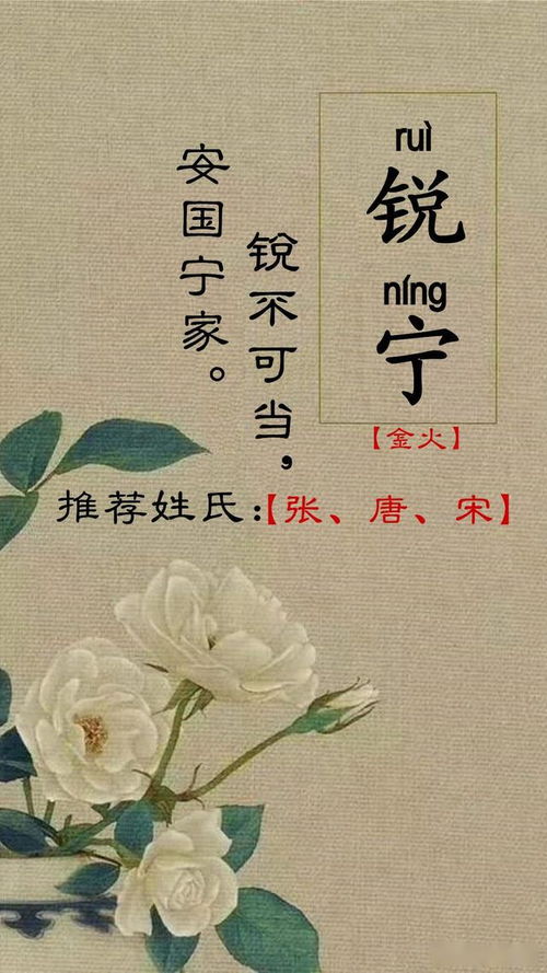 好听又好记的男宝宝名字 