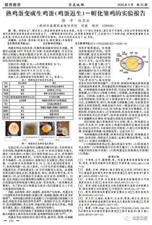 熟蛋返生孵小鸡论文作者道歉,网友 你别扯 蛋 了