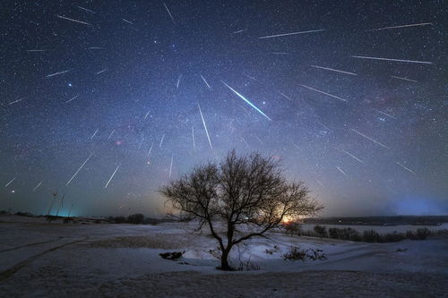 宜简联合中国星空视觉联盟,陪你去看2020双子座流星雨