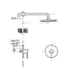 哪位晓得入墙式花洒阀芯怎么取出