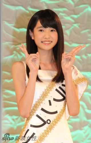 日本国民美少女出炉 12岁初中1年级女生夺冠