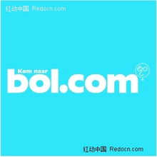 Bol.com 蓝底 白字 标志设计矢量 