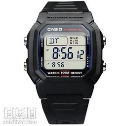 卡西欧 CASIO W800H 1AV 电子表 亚马逊中国价格 109 