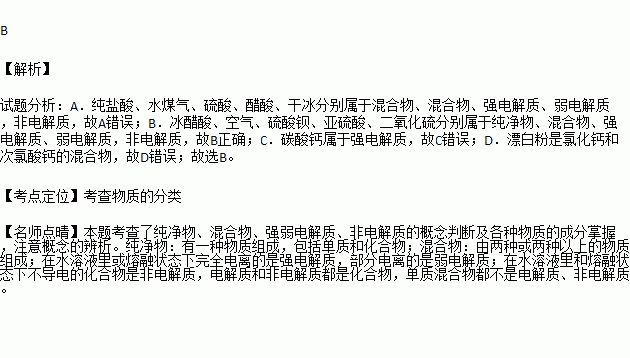 盐酸是强电解质吗(盐酸属于强电解质吗)