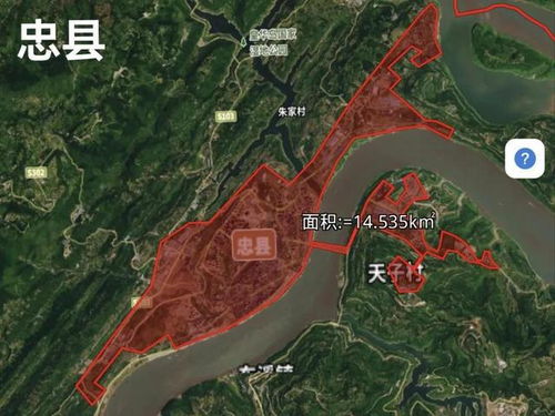 西南重镇 山城重庆,建成区有多大 看卫星地图实测