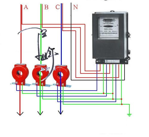 电表互感器的接法