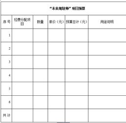 初赛方案模板(初赛策划案)