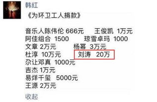 刘涛低调做公益,捐赠人用这3个字代替名字,网友 比韩红大手笔