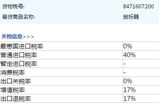 齿轮进口清关费用关税多少