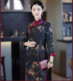 中国传统旗袍怎么穿才好看