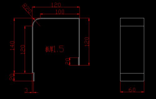 干货,建议收藏,一个图形讲解4种折弯的展开计算