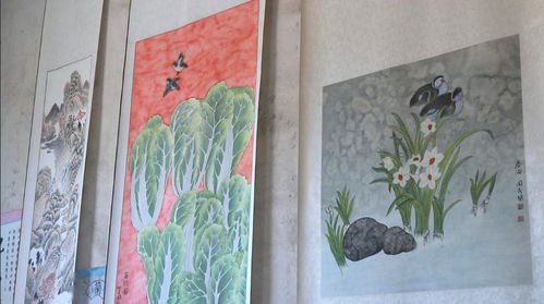 咱庄有个农民女画家,一幅画卖了8888